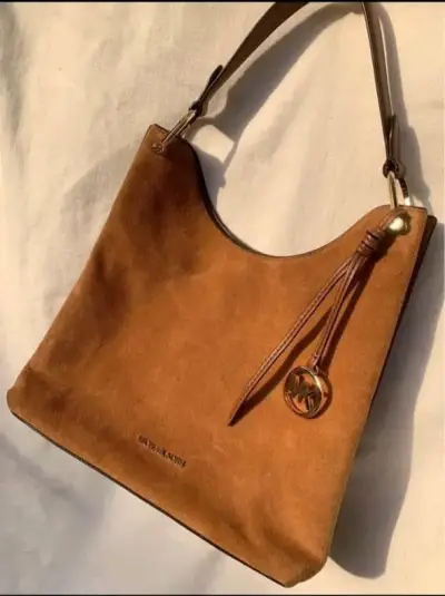 Bolso NUEVO de cuero marrón Michael Kors - miniatura 2