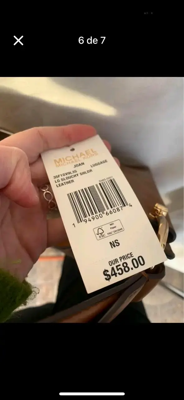 Bolso NUEVO de cuero marrón Michael Kors - 6