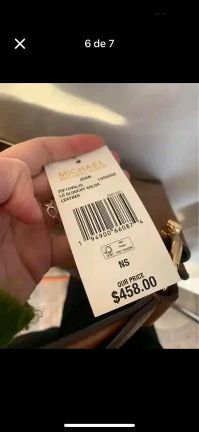 Bolso NUEVO de cuero marrón Michael Kors - miniatura 6