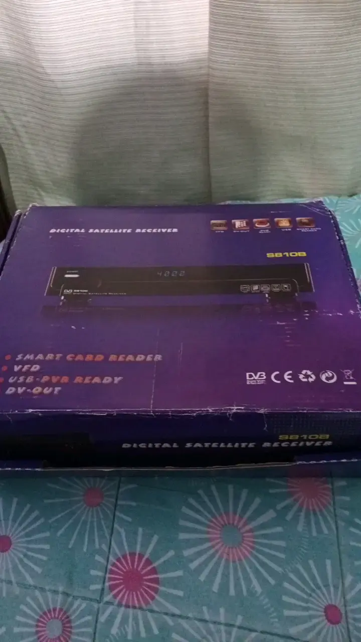 Receptor Satelital Digital S810B con Control Remoto - 6
