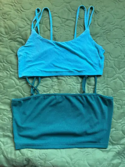 Conjunto de tops y enterito para mujer - miniatura 3