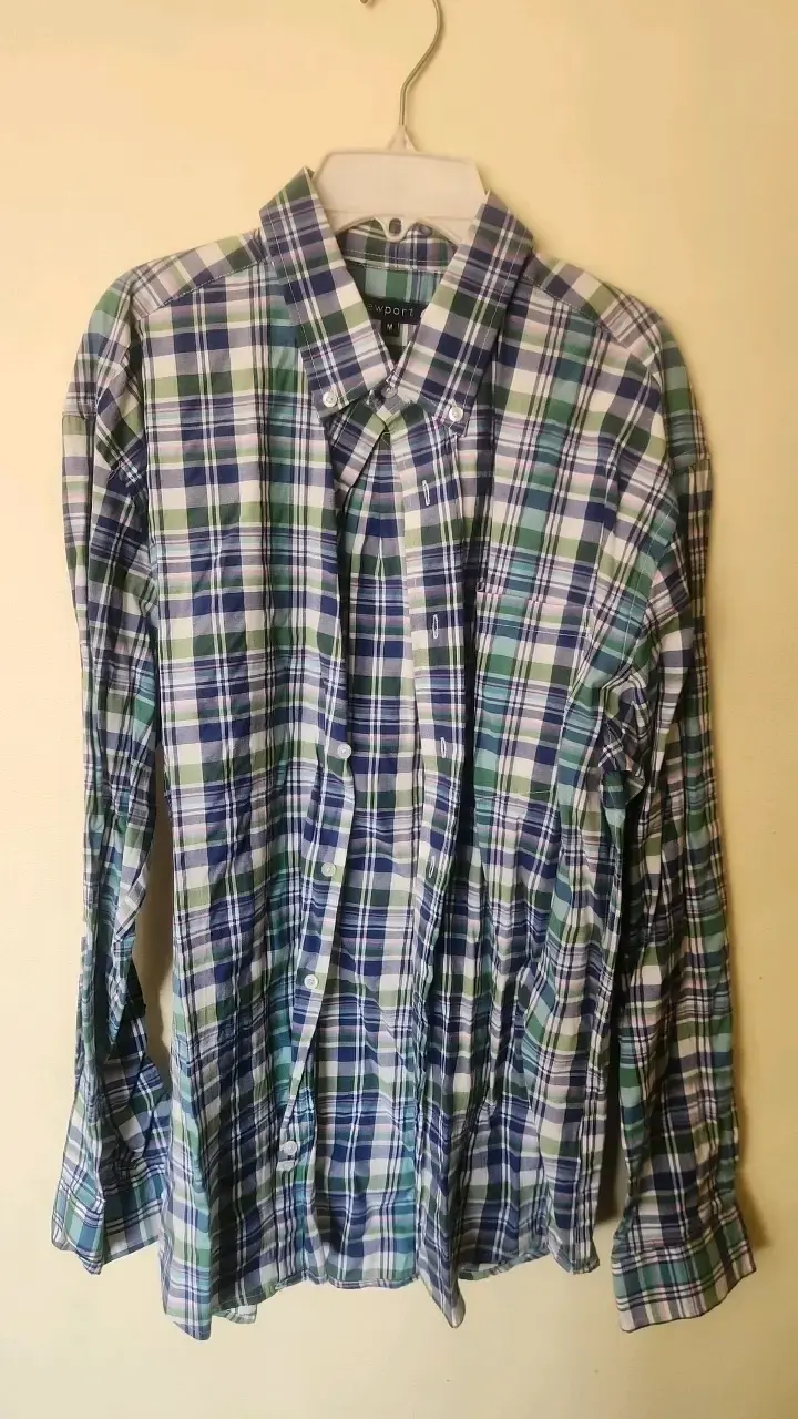 Camisa a cuadros para hombre Newport