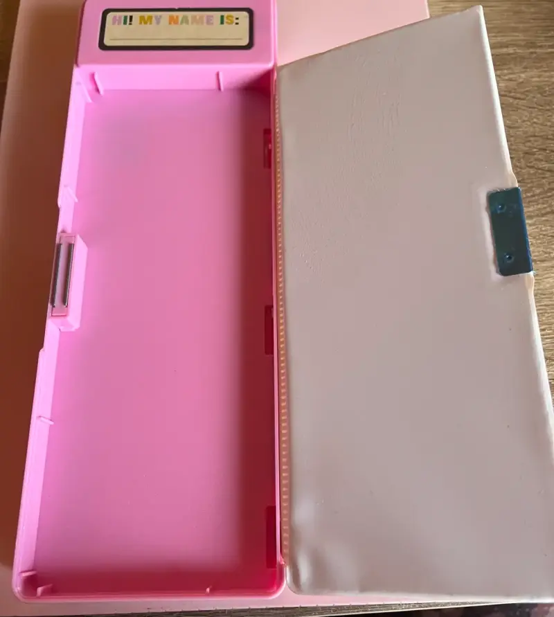 Estuche organizador floral con calculadora - 4