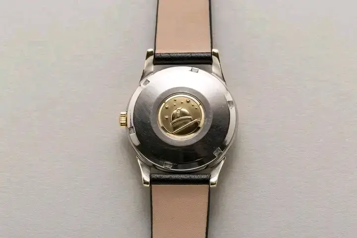 Reloj Omega Constellation vintage con correa de cuero - 2