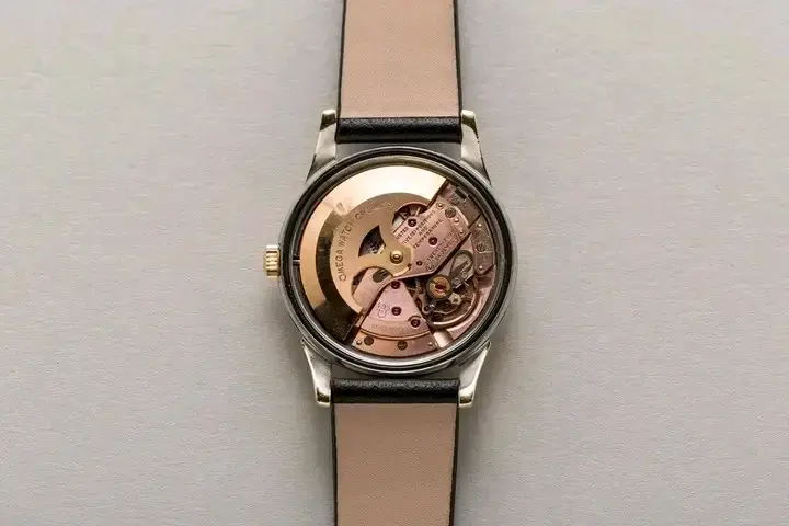 Reloj Omega Constellation vintage con correa de cuero - 3