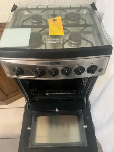 Cocina a gas Fensa con horno y 4 quemadores - miniatura 3