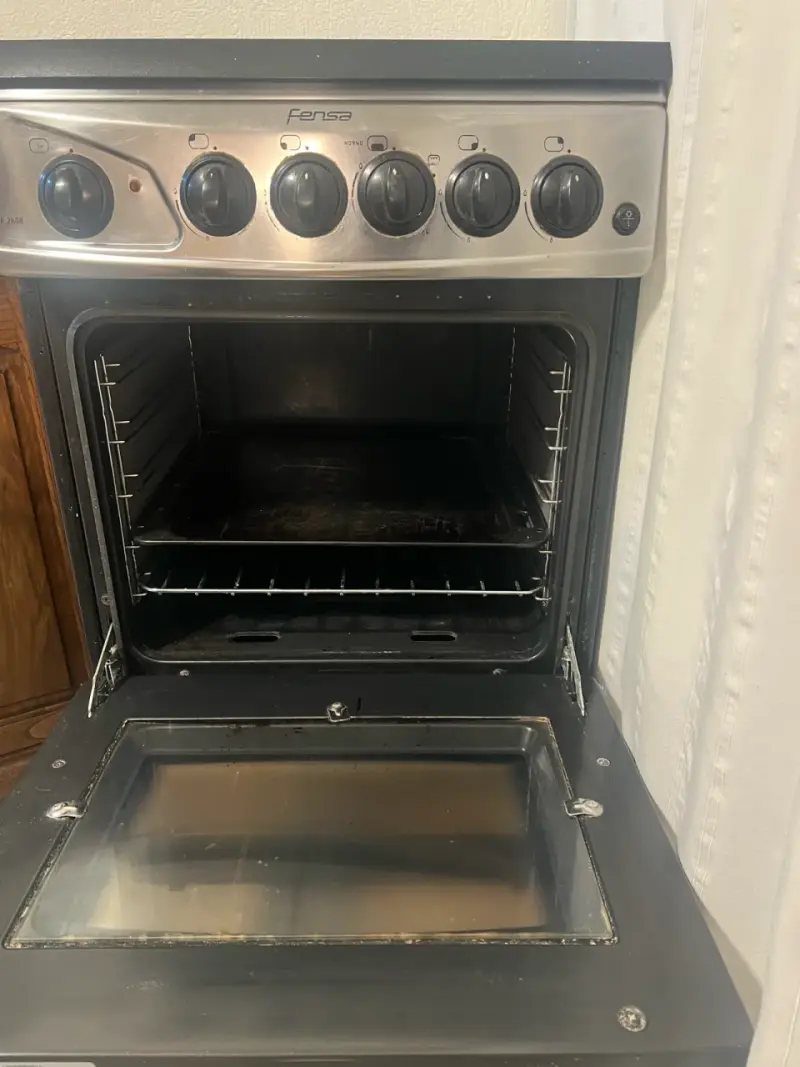 Cocina a gas Fensa con horno y 4 quemadores - 5