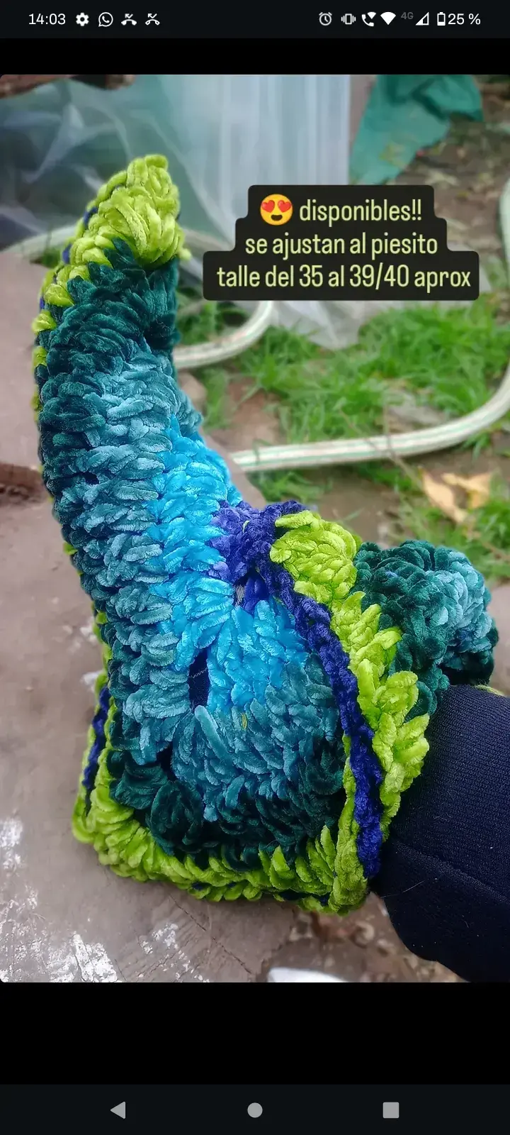 UNICAS!! Pantuflas de duende artesanales