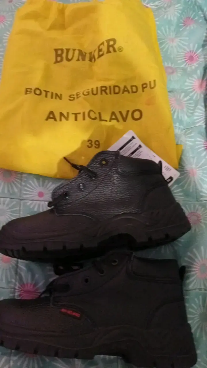 Botines de seguridad Bunker anticlavos talla 39 - 4
