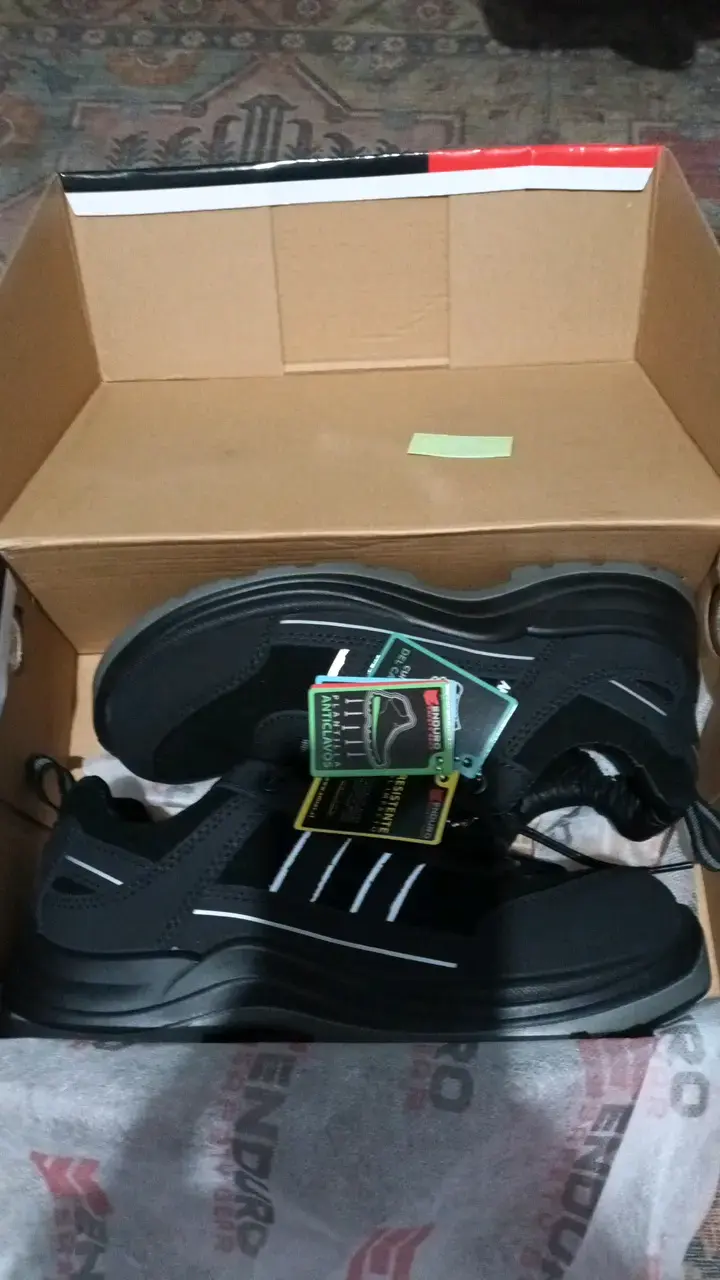 Zapatos de seguridad Enduro negros con suela antideslizante - 3