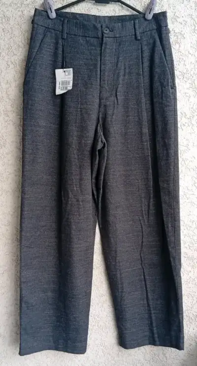 Pantalones de vestir gris para hombre Zara - miniatura 1