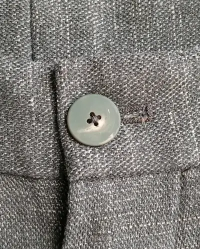 Pantalones de vestir gris para hombre Zara - miniatura 5
