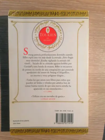Libro El Hobbit de J.R.R. Tolkien en español - miniatura 2