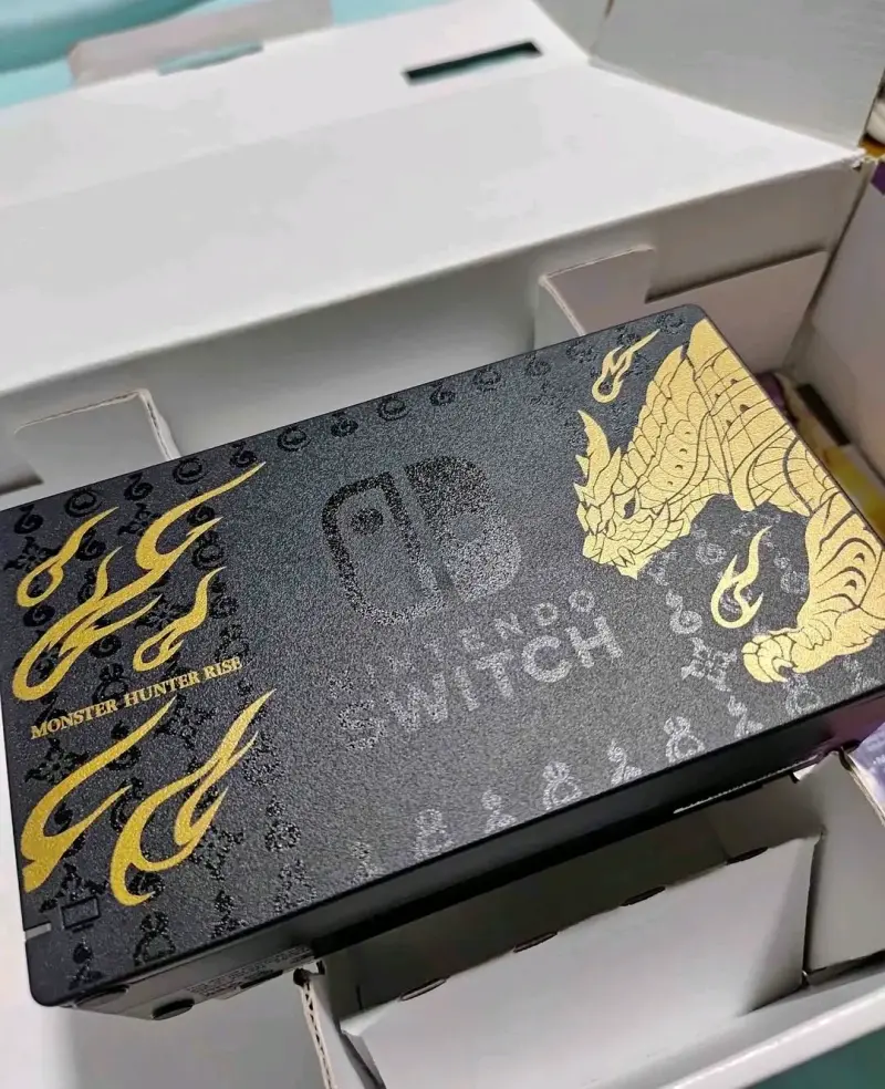 Consola Nintendo Switch Edición Monster Hunter Ris