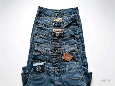 Lote de jeans de trabajo nuevos 100% algodón - miniatura 4