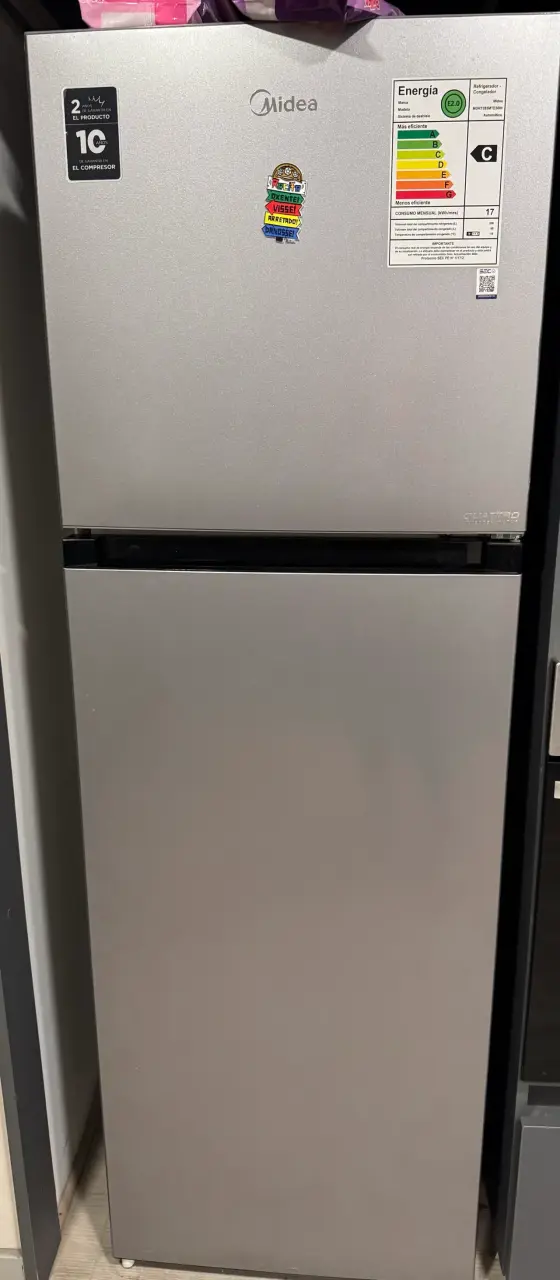 Refrigerador Midea Top Freezer No Frost 266Litros - 1