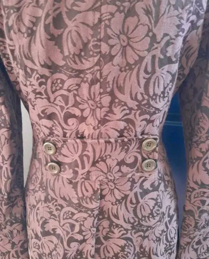 Abrigo de mujer con diseño floral - 6