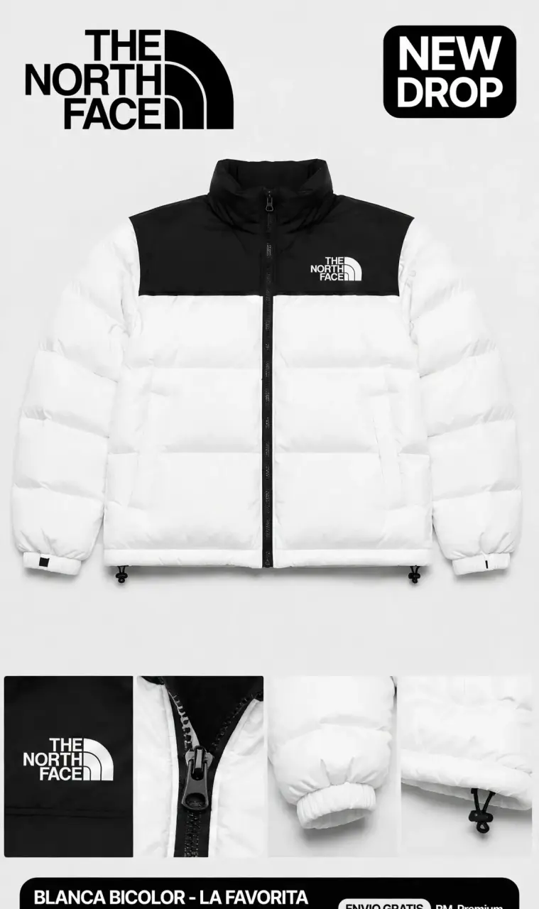 Chaqueta acolchada The North Face morada - 3