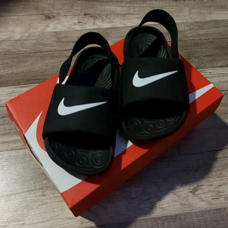 Sandalias negras para niños Nike - 1