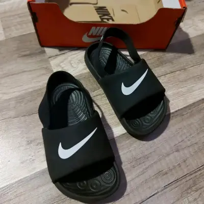 Sandalias negras para niños Nike - miniatura 2