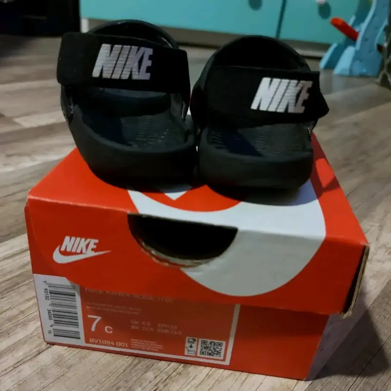 Sandalias negras para niños Nike - 3