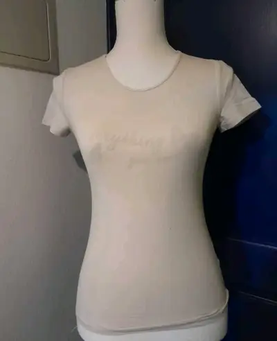 Polera Beige H&M Talla XS - miniatura 1