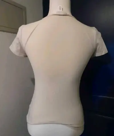 Polera Beige H&M Talla XS - miniatura 2