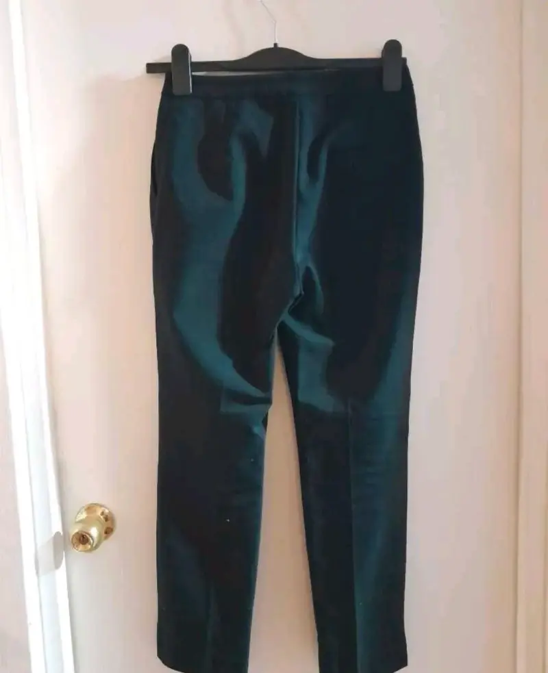 Pantalones de vestir negros para mujer - 4