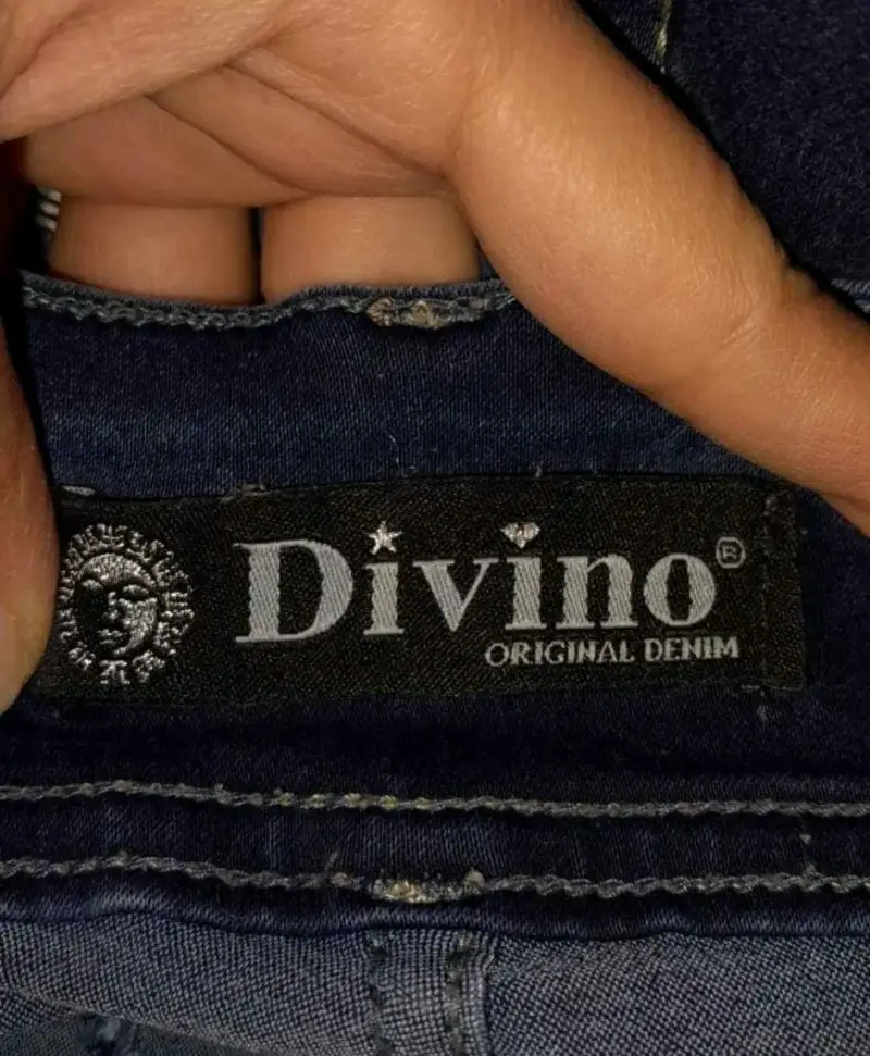 Jeans azul oscuro Divino para mujer - 5