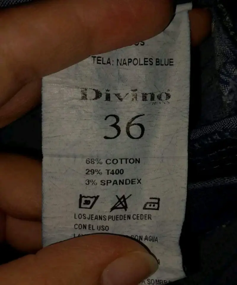 Jeans azul oscuro Divino para mujer - 6