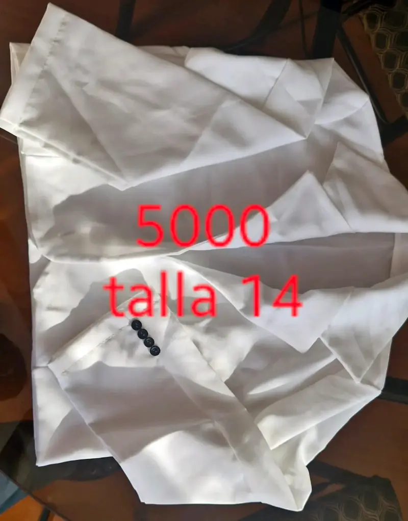 Chaqueta de Huaso Blanca