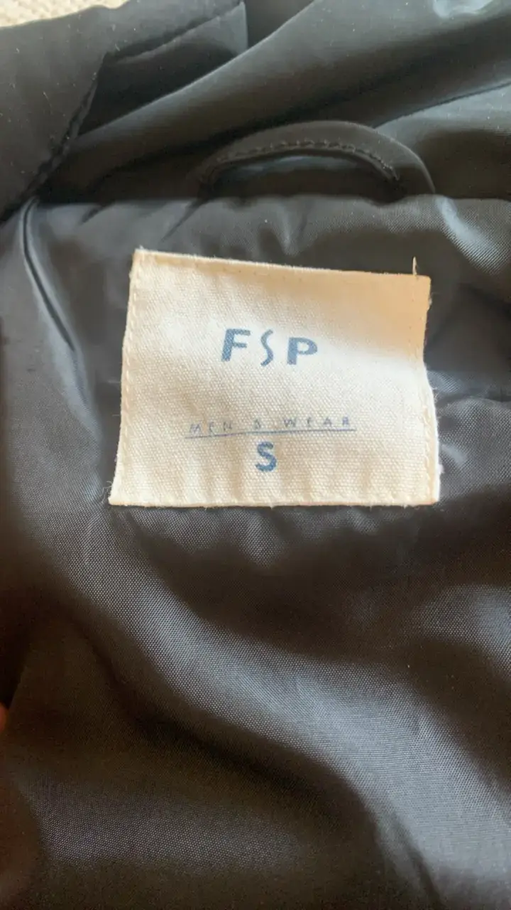 Chaleco acolchado negro para hombre FSP - 3