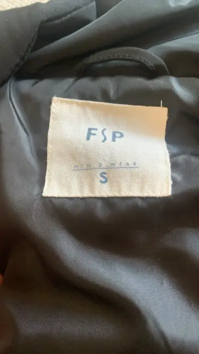 Chaleco acolchado negro para hombre FSP - miniatura 3