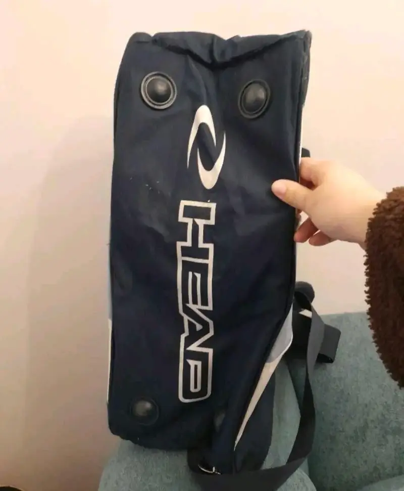 Bolso deportivo Head azul y gris - 5