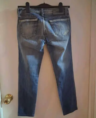 Jeans azul claro para mujer Seventy Three - miniatura 2