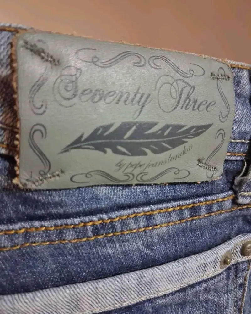 Jeans azul claro para mujer Seventy Three - 4