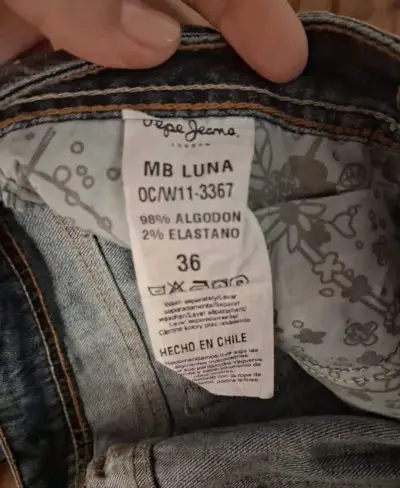 Jeans azul claro para mujer Seventy Three - miniatura 5