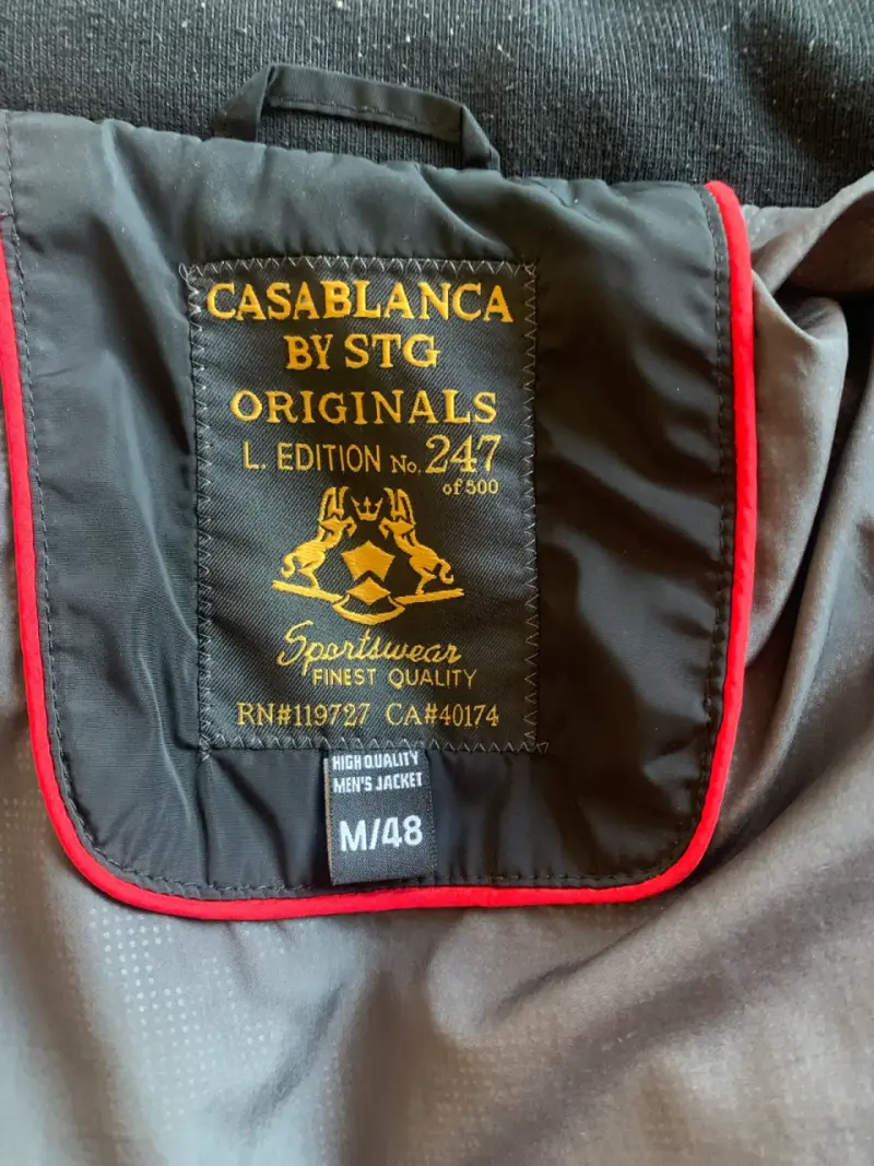 Chaqueta Negra Casablanca Edición Limitada - 3