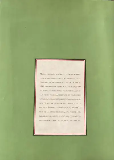 Libro 'A 400 Años de la Llegada de los Jesuitas a Chile' - miniatura 6