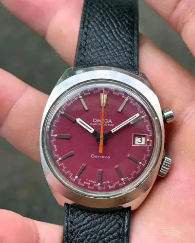 Reloj Omega Chronostop Genève Vintage - miniatura 1