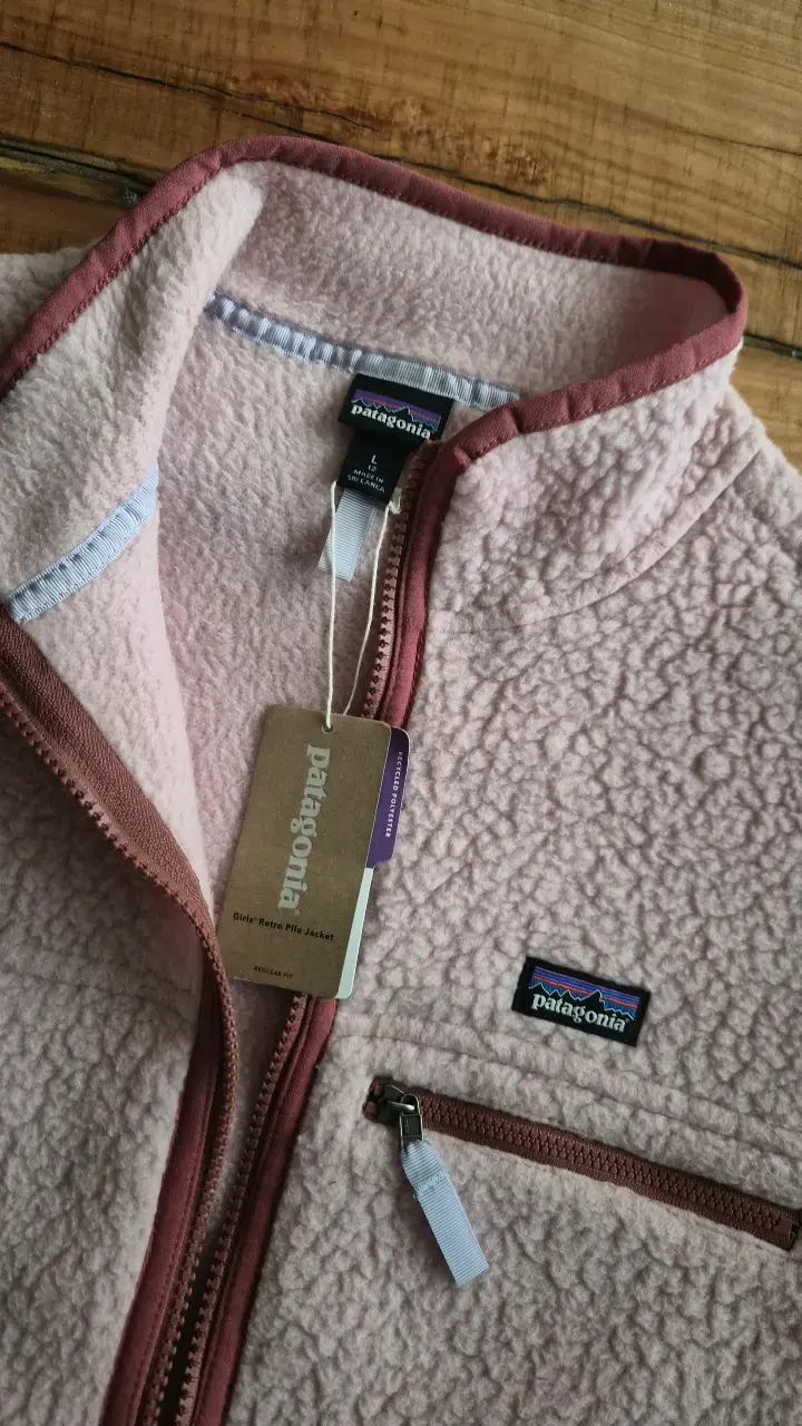 Chaqueta de lana reciclada Patagonia para niños - 2
