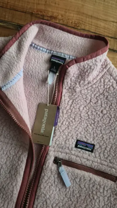 Chaqueta de lana reciclada Patagonia para niños - miniatura 2