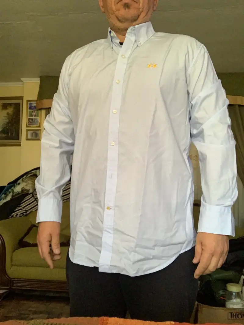 Camisa La Martina blanca premium easy iron - 2