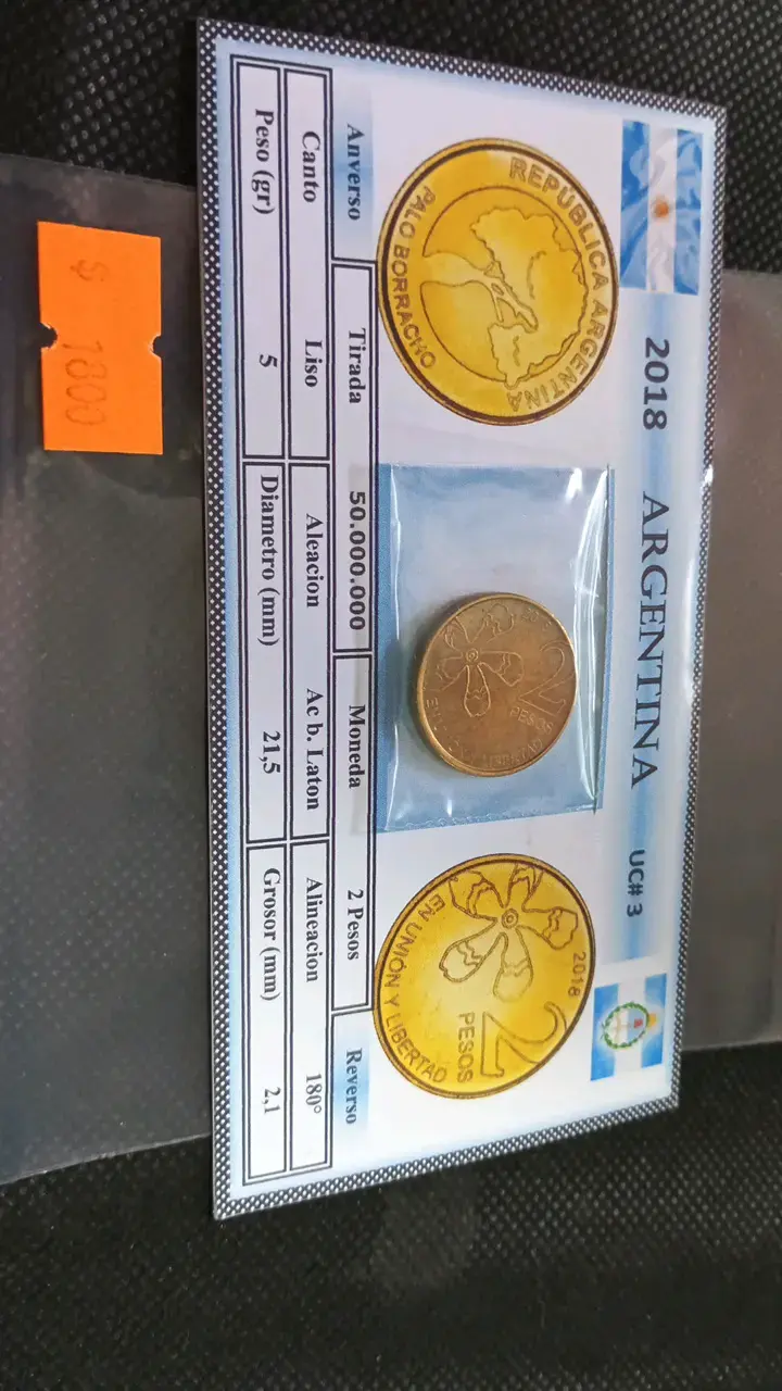 Monedas de Argentina 2015-2018 - 4