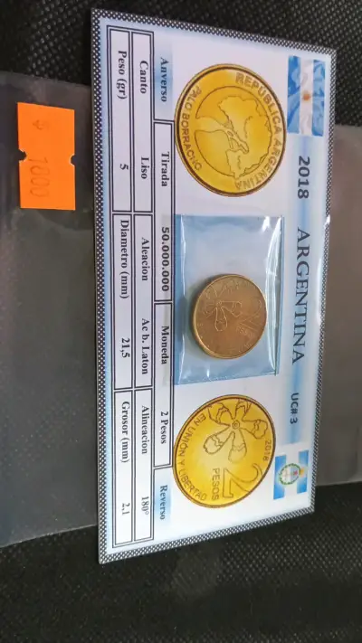 Monedas de Argentina 2015-2018 - miniatura 4