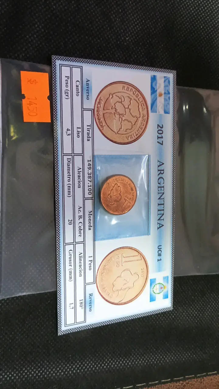 Monedas de Argentina 2015-2018 - 5