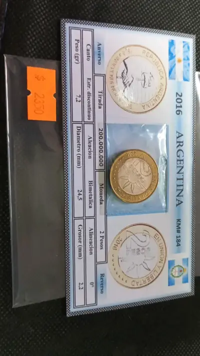 Monedas de Argentina 2015-2018 - miniatura 6
