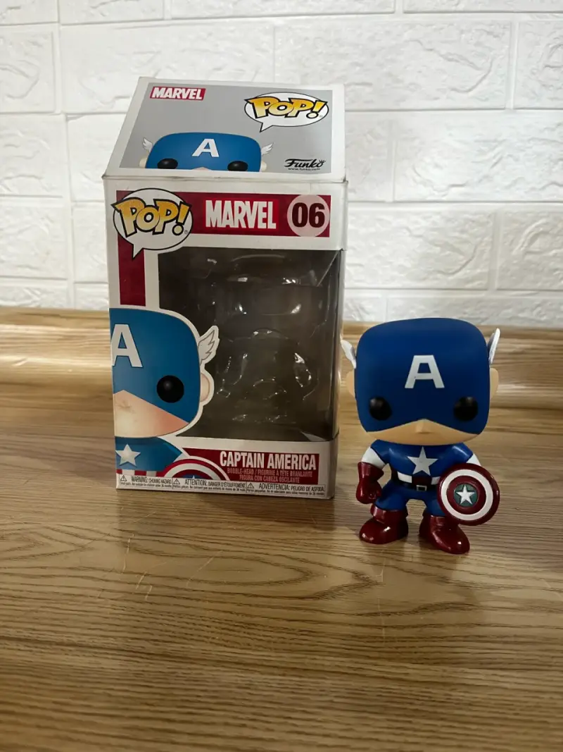 Funko Pop Captain America Marvel 06 - 1