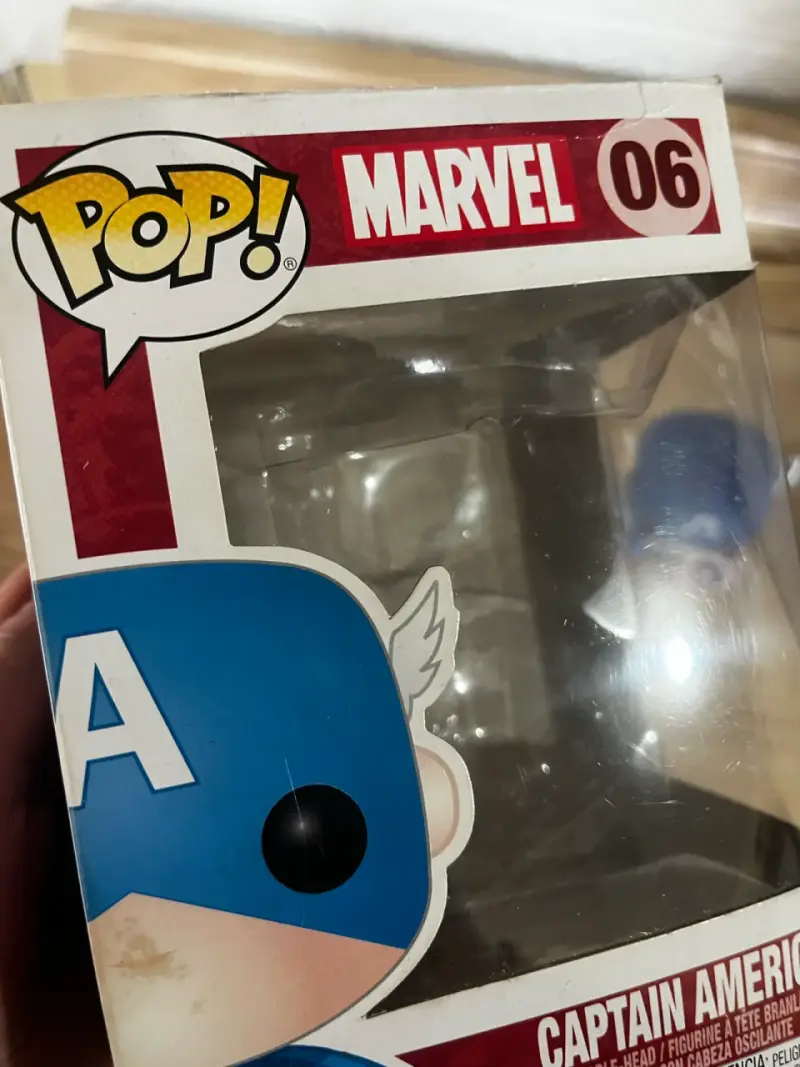 Funko Pop Captain America Marvel 06 - 2