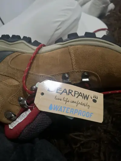 Botas de montaña impermeables Bearpaw marrón - miniatura 1